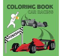 Coloring book: Car Racing
