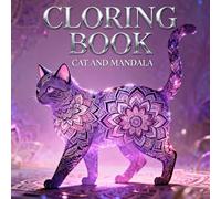 Coloring Book: CAT and Mandala Art for Relaxation: Coloring Book: CAT and Mandala Designs for Adults