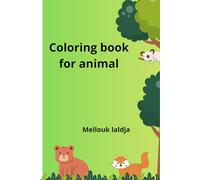 Coloring book: Children's coloring book for animals