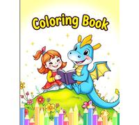 Coloring book: Coloring book with little stories