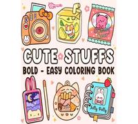 Coloring Book: Cute Stuffs