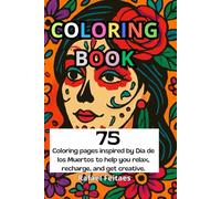 Coloring book - Dia de Los Muertos