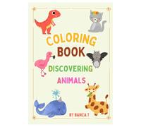 Coloring book: discovering animals