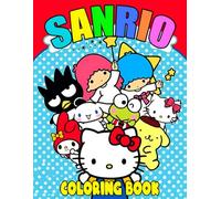 Coloring Book: Drawing Pages Of Sanrie Characters Featuring Iconic Scenes for Kids Boys and Girls Ages 4-8 8-12