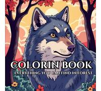 Coloring Book Everything You Can Find In Forest