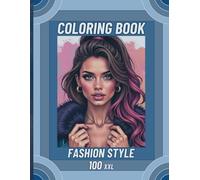 Coloring Book - Fashion. Libro da colorare per tutti.