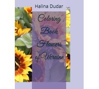 Coloring Book Flawers of Ukraine