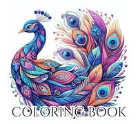 Coloring Book - Flight &Flow: A Calming Coloring Journey of Birds, Fish, and Ocean Life.