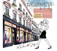 Coloring book for adults and Teens, 'Fashionista'.: Small travel edition, Cute and Easy designs for relaxation. Fashion theme. (Easy Coloring) (Coloring Books for adults, Small Travel Editions)