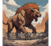 COLORING BOOK FOR ADULTS : Mythological creatures