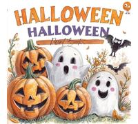Coloring book for children - coloring and connecting numbers 1-50-From dot to dot Halloween spooky fun: Halloween coloring book: colorful: Symbole & Dot-to-Dot Magie