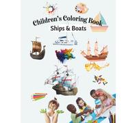 Coloring Book for Children: Ships and Boats