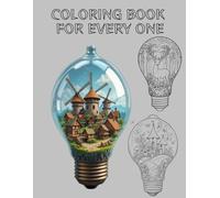 Coloring Book for Everyone: 50 Fun & Relaxing Pages for Kids, Adults & Seniors | Stress Relief, Creativity & Mindfulness | Large 8.5x11 Size