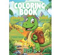 Coloring Book for Kids: 50+ Fun and Easy Dino Tony Coloring Pages for Little Artists