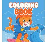 Coloring Book for Kids & Adults - Livro de Colorir: Cute Cat Drawings
