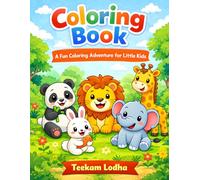 Coloring Book for Kids Ages 3-6 : Color 40+ Animals, Birds, Vehicles For Boys & Girls | Coloring Book for Toddlers and Preschool Kids: A Fun Coloring Adventure For Little Kids Ages 3 to 6