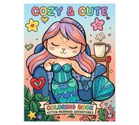 Coloring Book for Kids and Adults, Featuring Fuzzy Animal Characters and Cute Besties in Cozy Moments for Relaxation