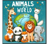Coloring book for kids: Animals of the World