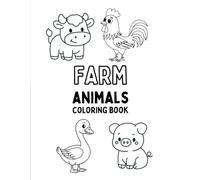 Coloring Book for Kids: Farm Animals