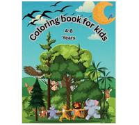 Coloring book for little artists - Discover the world through colors!: 34 coloring pages with different animals for kids!