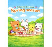 Coloring book for Spring season