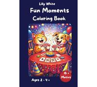 Coloring Book for Toddlers Ages 2-4: Funny Animals with Big Simple Designs - Includes Scribble Pages to Boost Creativity and Motor Skills
