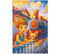 Coloring book: From the story Queen and the Crossroads of Worlds 5-8 (Queen’s Great Journeys)