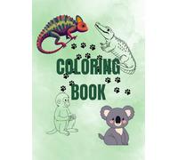 Coloring Book: Fun With Animals for Kids to Learn, Imagine, and Enjoy | 8.27" × 11.69"