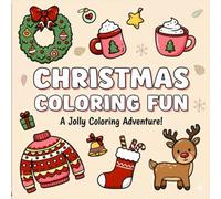 Coloring Book Girl with Boy Little Cozy: Cozy Coloring Book for Christmas,: Simple, Relaxing Holiday Designs for Adults & Teens (Presents, Twinkling Lights, Cute Ornaments)