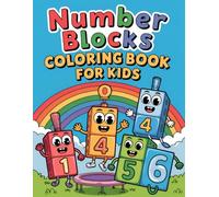 Coloring Book: Great Gifts With 50+ High Quality Number'sblocks Designs For Boys And Girls