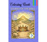 Coloring Book: Images of the main bible stories Vol. 2, cutely made for adults and kids. New Testament scenes, God, Jesus, Fisher, Sheperd, Kingdom