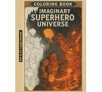 Coloring Book - Imaginary Superhero Universe: Create Your Own League: 25 Epic Pages for Adult Colorists (Coloring Books)