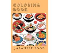 Coloring Book: Japanese food (M⁺ Coloring Book)