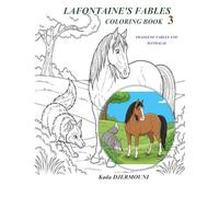 COLORING BOOK-LAFONTAINE'S FABLES: IMAGES OF FABLES AND MANDALAS