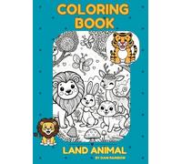 Coloring Book: Land Animal