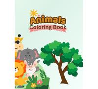 Coloring Book: Learning and coloring the alphabet with animal Pictures