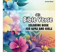 Coloring Book / Malbuch : JDs Bible Verse coloring for Girls and Boys, P.02: Motivational and Inspirational Verses combined with peacefull Artwork (Birds + tropical Flowers) for stress relaxation