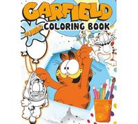 Coloring book: Many One Sided Drawing JUMBO Pages Of Cute My Garf.leld's Characters for Kids
