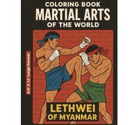 Coloring Book - Martial Arts of the World: 8.5' X 11' Large Format (Coloring Books)