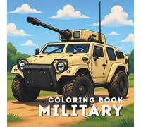 Coloring Book: Military Vehicles