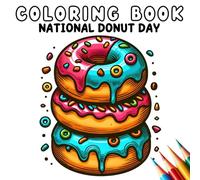 Coloring Book - National Donut Day (Coloring Book - Holidays)