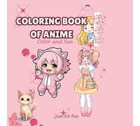 coloring book of anime: color and fun
