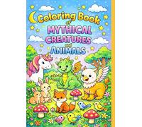 Coloring Book of Mythical Creatures and Animals