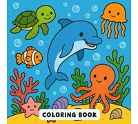 Coloring Book of Ocean Friends: Relaxing ocean-themed coloring fun for all ages