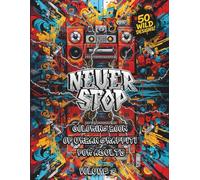 Coloring Book of Urban Graffiti for Adults - Volume 3: All new explosive collection of 50 daring street art designs to inspire and relax your mind.
