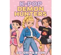 Coloring Book: Perfect Kpop colouring for kids who enjoy cute, creative, and relaxing designs