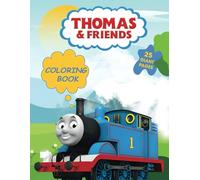 Coloring Book: Relax, Boost Mood, and Have Thomas Fun with an Amazing Collection of Fr-iend Pictures