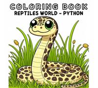 Coloring Book: Reptiles Animals World - Python