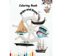 Coloring Book: Ships and Boats