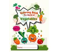 Coloring Book: The World of Vegetables